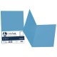 CARTELLA SIMPLEX FAVINI AZZURRO 50PZ