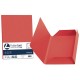 CARTELLA 3 LEMBI FAVINI ROSSO 25PZ