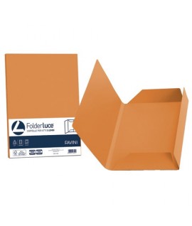 CARTELLA 3 LEMBI FAVINI ARANCIO 25PZ