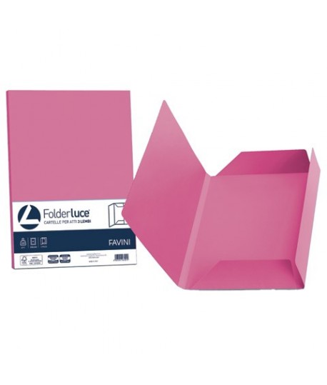 CARTELLA 3 LEMBI FAVINI FUCSIA 25PZ