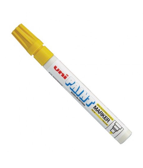 MARCATORE UNI PAINT MARKER PX20 M GIALLO