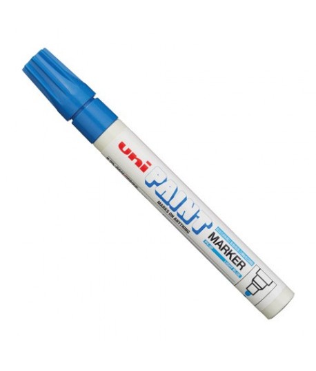 MARCATORE UNI PAINT MARKER PX20 M AZZURR