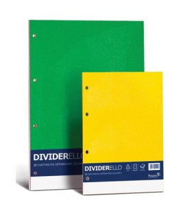 DIVISORI COL. FAVINI DIVIDERELLO A4 20FF