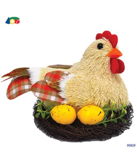 NIDO C/CHIOCCIA PIUME STOFFA G90629