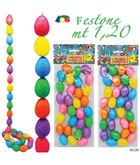 FESTONE CON UOVA COLORATE MT1,2 G91139