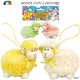 PECORE PELUCHE ASSORTITE 2PZ G90307