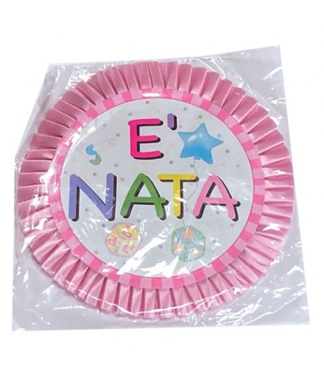 COCCARDA ROSA E' NATA 402-47
