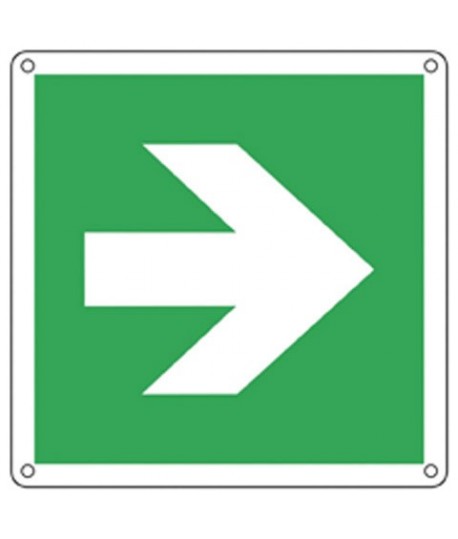 CARTELLO ALL. 25*25 FRECCIA