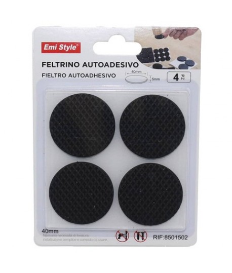 CF.4 FELTRINI ADESIVI EMI D.40 MM