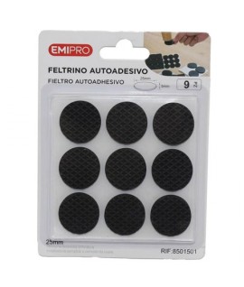 CF.9 FELTRINI ADESIVI EMI D.25 MM