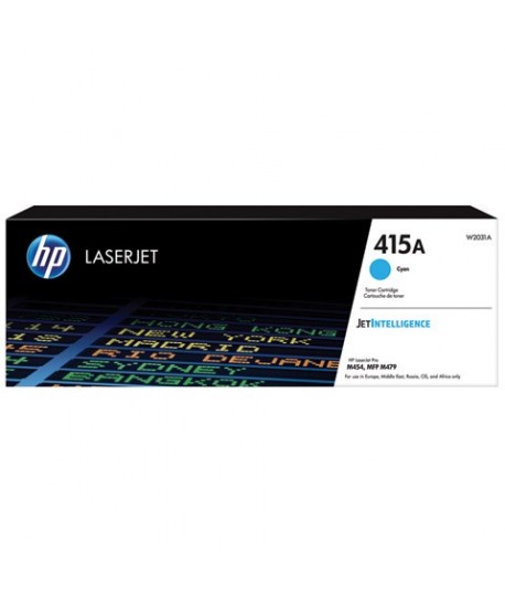 TONER HP W2031A LJ 415A CIANO