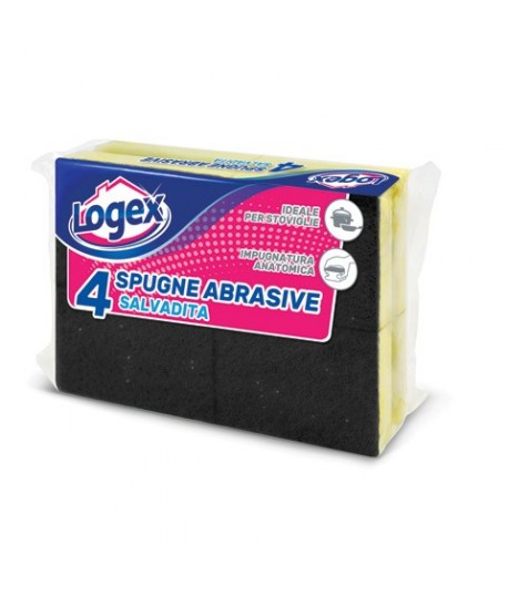 PANNI SPUGNA LOGEX 4PZ