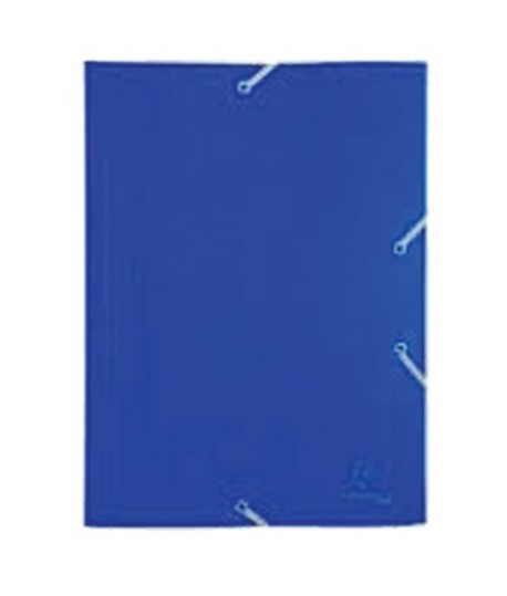 CARTELLA 24X32 3L PPL ELASTICO BLU 5PZ