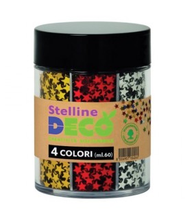 STELLINE GLITTER BIO DISPENSER 60ML 4COL