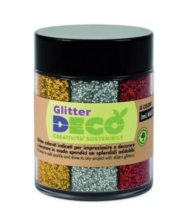 GLITTER BIO DISPENSER 60ML 4 COLORI