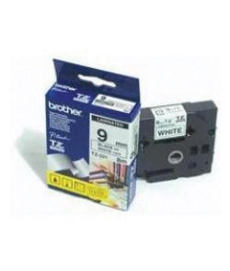 NASTRO BROTHER M-K621 12MM 8M NERO/GIALL