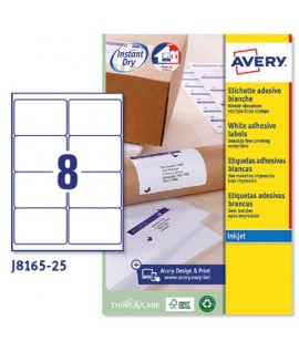 ETICHETTE AVERY J8165 99X68 25FF