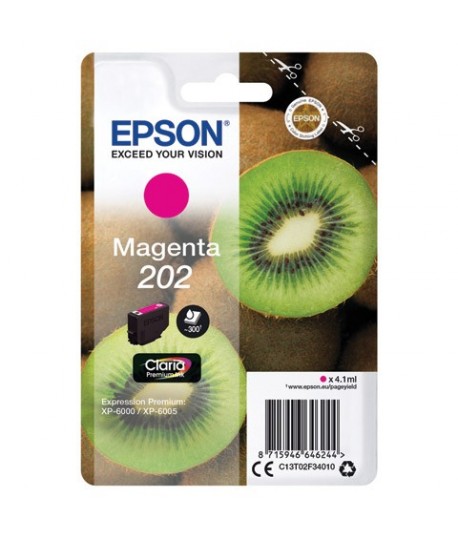 INK JET EPSON 202 T02E3 MAGENTA ( KIWI )