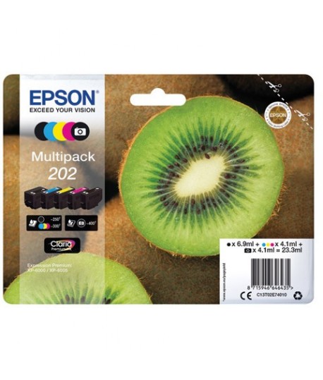 MULTIPACK EPSON 202 T02E ( KIWI )