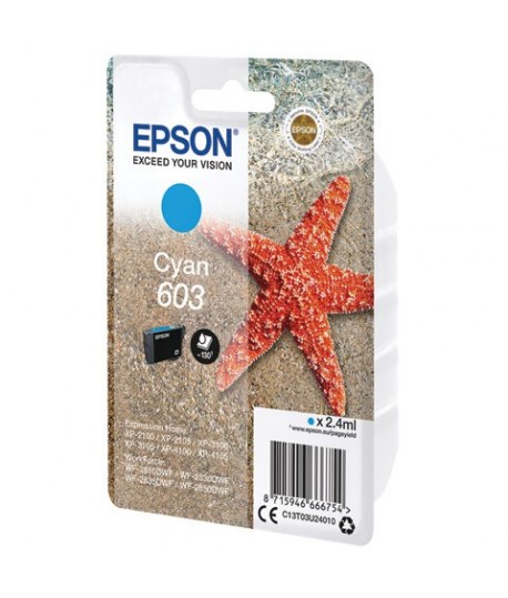 INK EPSON 603 T03U240 CIANO 2,4 ML.