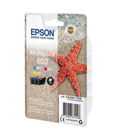 MULTIPACK INK EPSON 603 T03U540 C-M-Y