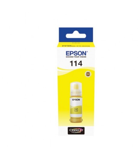 INKJET EPSON T07B4 ECOTANK 114 GIALLO