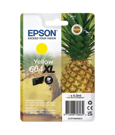 INK EPSON 604XL GIALLO T10H440 ANANAS