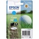 INKJET EPSON 34XL CIANO WF3720 (GOLF)