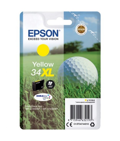 INKJET EPSON 34XL GIALLO WF3720 (GOLF)