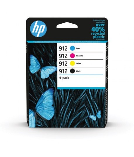 MULTIPACK INK HP 912 (K-C-M-Y) 6ZC74AE