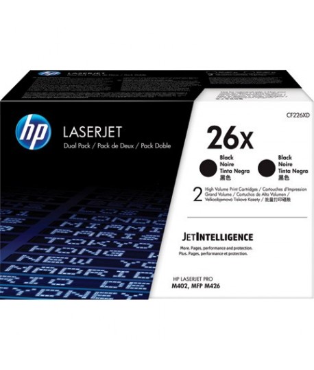 CF.2 TONER HP CF226XD LJ 26X PRO M402 9K