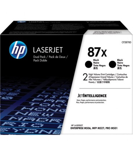 CF.2 TONER HP 87X CF287XD LJ PRO M506