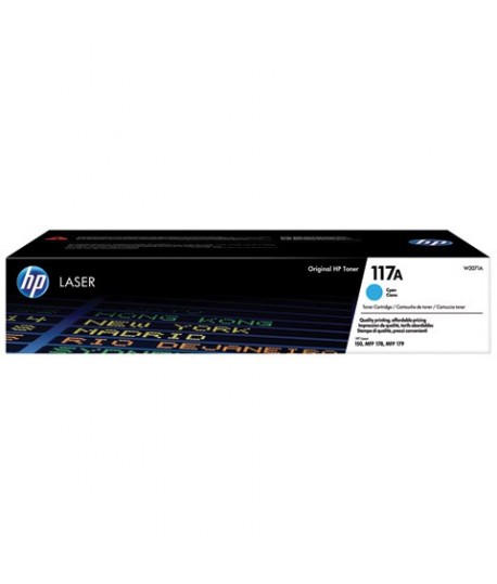 TONER HP W2071A LJ 117A CIANO