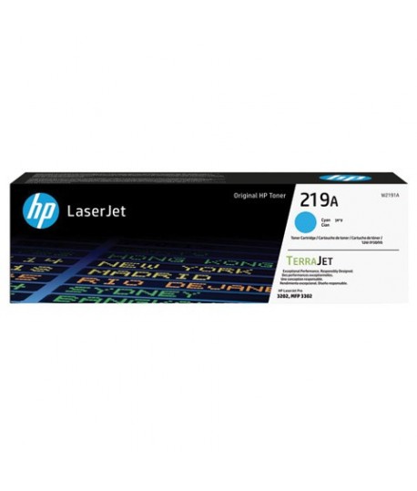 TONER HP 219A W2191A CIANO 1,2K