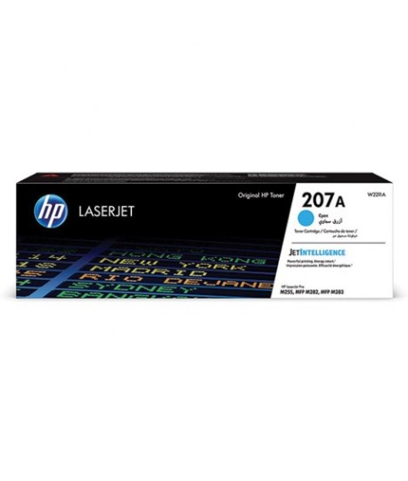 TONER HP 207A W2211A LJ M255 CIANO 1,25K