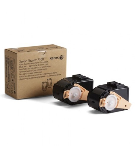 SC.2 TONER XEROX PHASER 7100 HC CIANO 9K