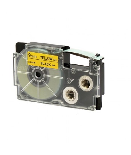 NASTRO CASIO XR-9 MM9 NERO/GIALLO