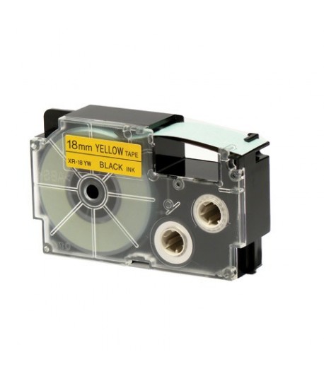 NASTRO CASIO XR-18 MM18 NERO/GIALLO