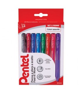 PENNA SFERA PENTEL BK440 FEEL IT WOW 8PZ