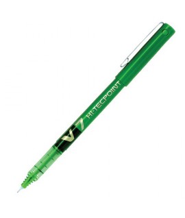 ROLLER PILOT V7 HI-TECPOINT VERDE 12PZ