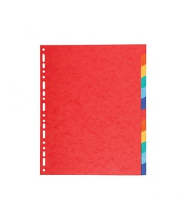 DIVISORIO EXACOMPTA MAXI 12T CARTONCINO