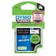 NASTRO DYMO D1 DURABLE 12MM 5M NERO/BIA.