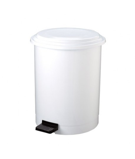 PATTUMIERA A PEDALE RUF PPL BIANCO 40LT