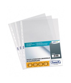 BUSTA FORI FAVOR RUVIDO 23*33 PP09 50PZ