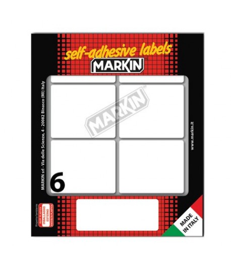 ETICHETTE BIANCHE 42 MM 56*46 100PZ