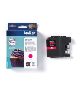INKJET BROTHER LC123 MAGENTA