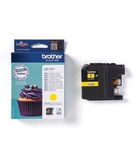 INKJET BROTHER LC123 GIALLO