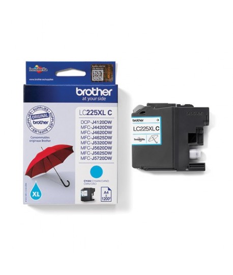 INKJET BROTHER LC225 XL CIANO MFJ4620