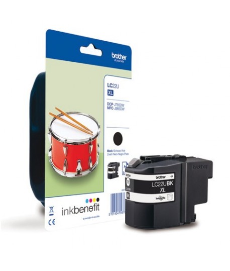 INKJET BROTHER LC22U NERO MFJ985DW