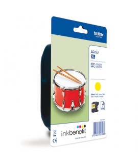 INKJET BROTHER LC22U GIALLO MFJ985DW